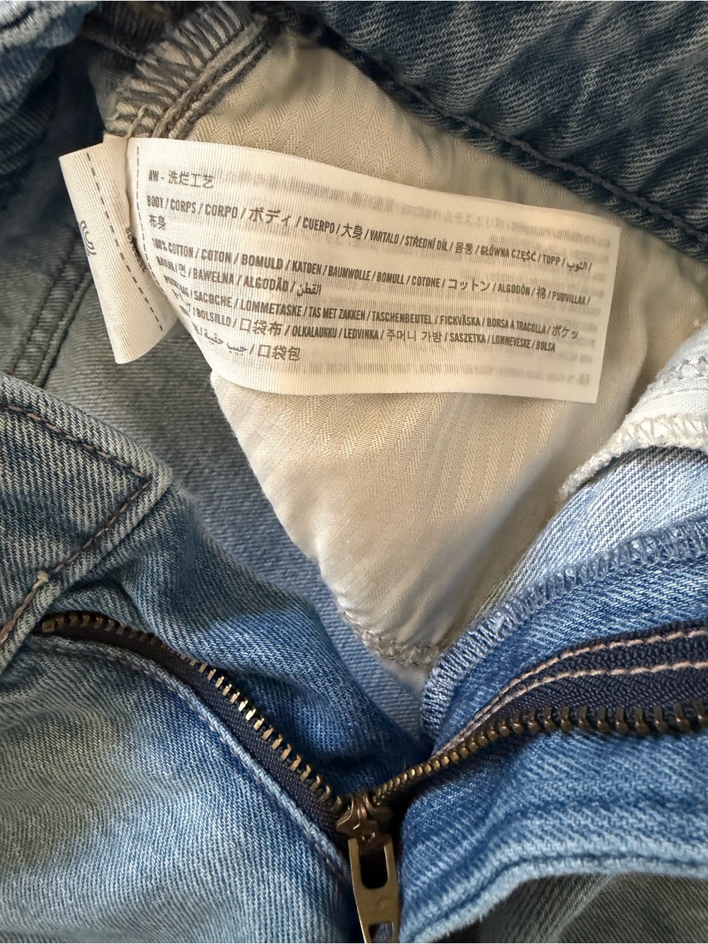Hollister Light Blue Low Rise Baggy Regular Wide Leg Denim Jeans Casual 28 - Picture 7 of 13